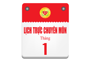 Lịch trực chuyên môn tháng 1 - 2026