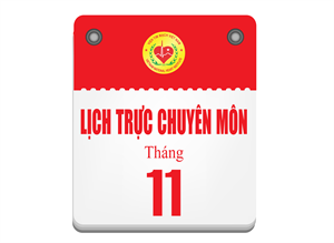 Lịch trực chuyên môn tháng 11 - 2025